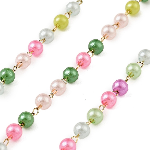 Ионное покрытие (ip) 304 цепи из нержавеющей стали, с имитацией жемчуга, пайки, без кадмия и без свинца, с катушкой