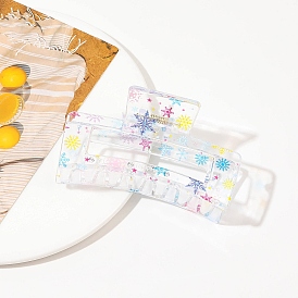 Пластиковые заколки-коготь для волос для женщин и девочек