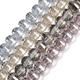 Гальванизируйте прозрачное стекло бисер нитей, тыква, граненые, гальваническое покрытие