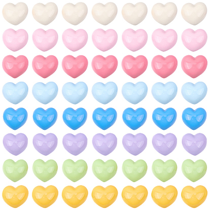 150 шт. кабошоны из непрозрачной смолы с рисунком, для изготовления ювелирных изделий, разноцветные