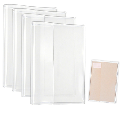 Прозрачная ПВХ обложка для книги, прямоугольные