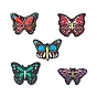 Pendentifs en résine opaque, charmes de papillon