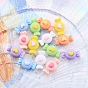 Opaque Resin Cabochons, Candy with Heart