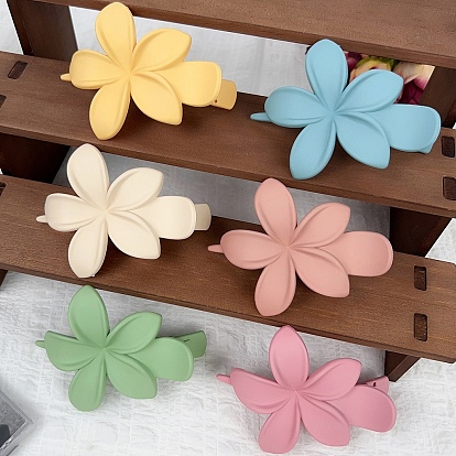 Пластиковые зажимы волос аллигатора, цветок