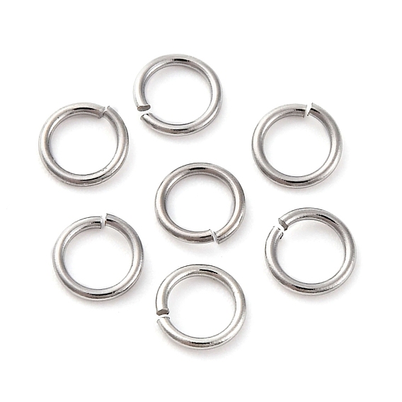 304 из нержавеющей стали открыты кольца прыжок, распиловка, бесшовный круглый