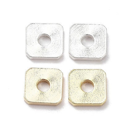 Brass Spacer Beads, Cadmium Free & Lead Free, Square