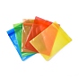 Solid Color PE Zip Lock Bags, Resealable Small Jewelry Storage Bags, Self Seal Bag, Top Seal, Rectangle