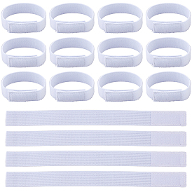 16шт. эластичные ремни из полиэстера и нейлона с застежкой-липучкой