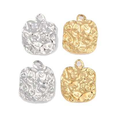 Ионное покрытие (ip) 304 подвески из нержавеющей стали, текстурированный квадратный шарм