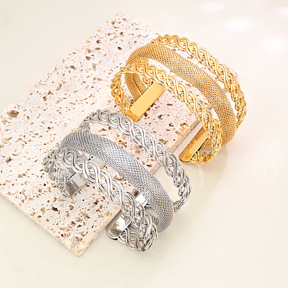 Латунь манжеты браслеты для женщин