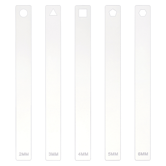 2 наборы прозрачных акриловых глиняных пресс-картонов, глиняные ремесленные инструменты, прямоугольник с треугольником/квадратом/шестиугольником