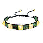Boho Ethnic Rivet Beaded Multi-layer Devil Eye Women's Bracelet Set