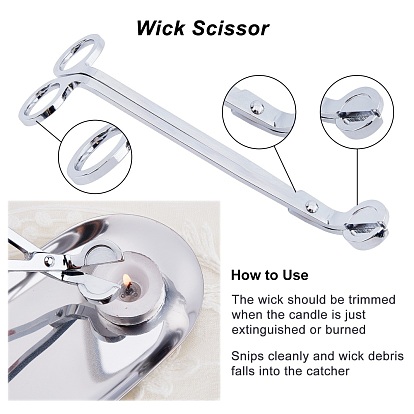 Iron Wick Scissor, Candle Making Tool