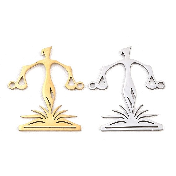 201 подвески из нержавеющей стали, весы правосудия амулеты