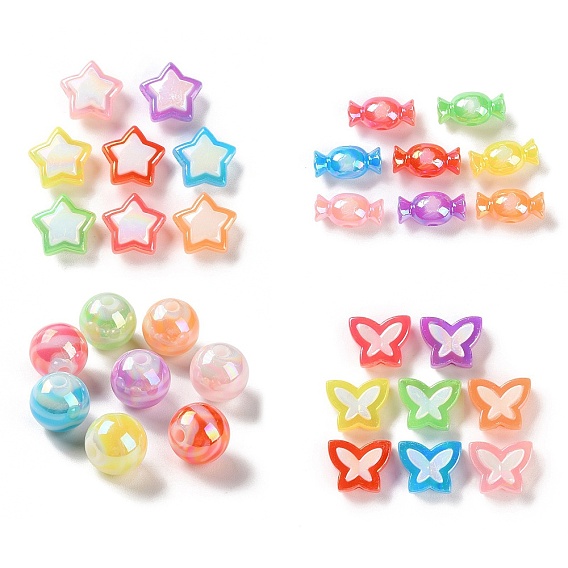 Покрытие акриловыми шариками, с покрытием AB цвета, желе