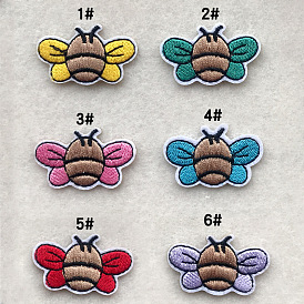 Bees Appliques, Computerized Embroidery Cloth Iron on Patches, Costume Accessories