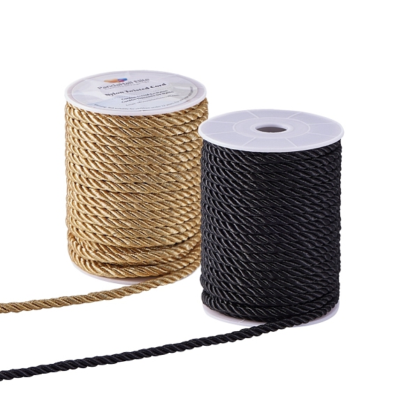 Hilo de nylon milán, hilo retorcido