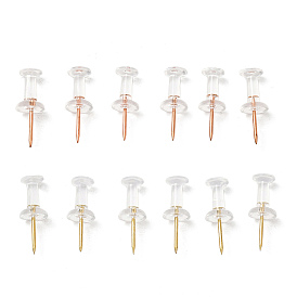 2 коробки 2 цвета пластиковых булавок карты, Рисование штифтов, Офисные и школьные принадлежности, с железными контактами