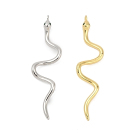 Латунные микро проложить кубического циркония подвески, змея, без кадмия и без свинца, долговечный, стойки покрытие