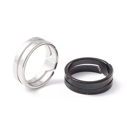 304 Stainless Steel Finger Ring, Promise Friendship Ring for Women