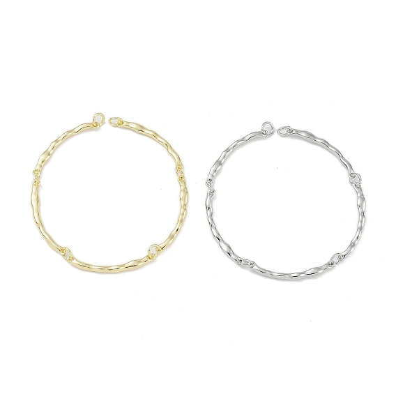 Изготовление браслета-цепочки с текстурированными латунными звеньями