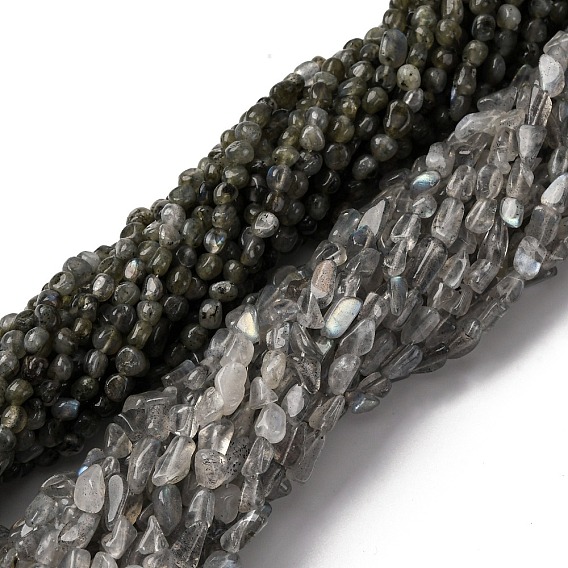 Природные лабрадорита бисер нитей, самородки