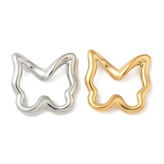 304 Кольца-бабочки из нержавеющей стали, ионное покрытие (ip)