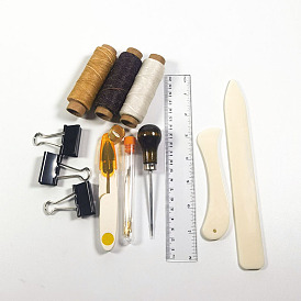 Leather Goods Leather Tool Set Hand Sewing Set Leather Wax Thread Set