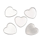 316 Stainless Steel Tray Settings, Serrated Edge Bezel Cups, Heart