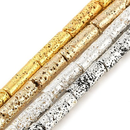 Гальванические нити из синтетических немагнитных гематитовых бусин, колонка