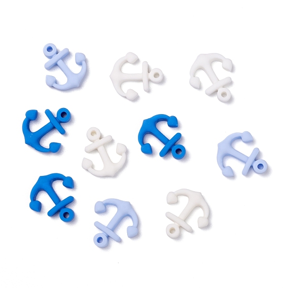  Pendentifs de résine, ancre