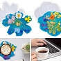 Coaster DIY Silicone Mold, Resin Casting Molds, for UV Resin, Epoxy Resin Craft Making