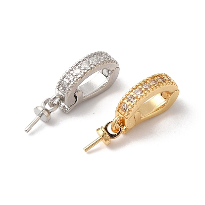 Латунные микро проложить четкие кубического циркония кулон поручительств, без кадмия, без никеля и без свинца