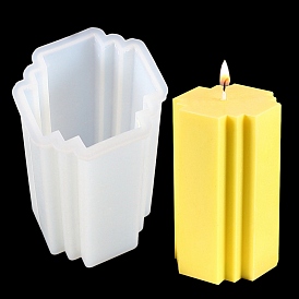 Прямоугольные силиконовые формы для ароматических свечей