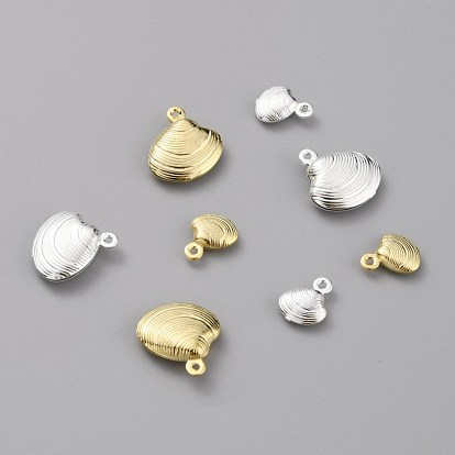 Brass Pendants, Shell Shape