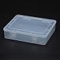 Polypropylene Plastic Bead Storage Containers, Rectangle
