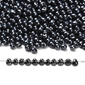 Миюки 3.4мм капельные бусины, японский бисер, металлических цветов