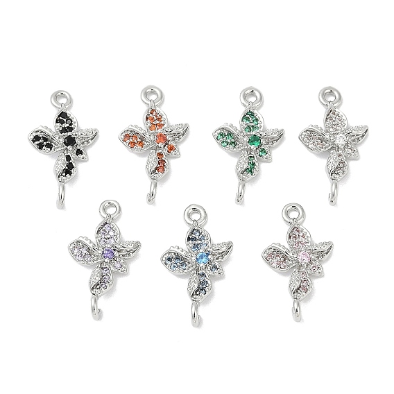 Латунь стекло кулоны, , с результатами платинового тона