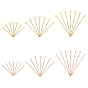 304 Stainless Steel Flat Head Pins & Eye Pins Sets