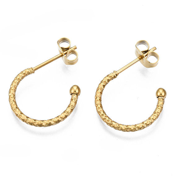 316 серьги-гвоздики из хирургической нержавеющей стали, серьги-кольца, кольцо