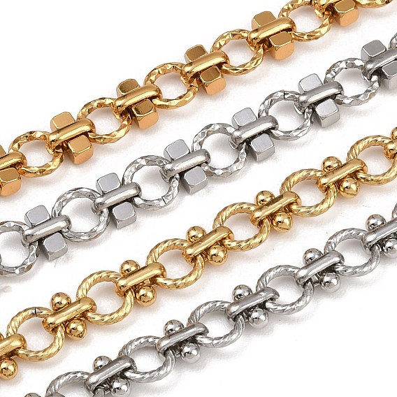 304 цепи со спиральными звеньями из нержавеющей стали, ионное покрытие (ip), несварные