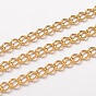 Ion Plating(IP) 304 Stainless Steel Twisted Chains, Unwelded, Curb Chains, Unwelded, with Spool