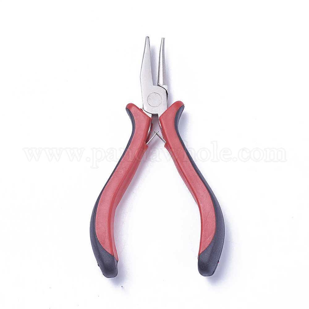 Jewelry Pliers Long Chain Nose Pliers Needle Nose Pliers Polishing Black 150mm 