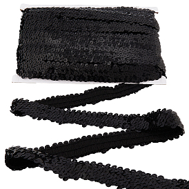 Полиэстеровая отделка пайетками, отделка пайетками из рыбьей чешуи, украшения костюма, плоско-круглые