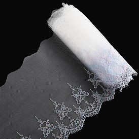 4.8~5 ярдов полиэстеровых лент для вышивки, бабочка, отделка кружевом, жаккардовая лента, аксессуары для одежды