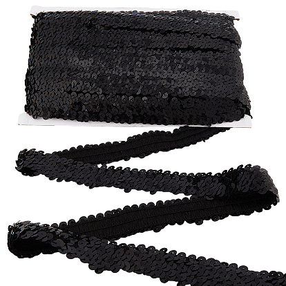 Полиэстеровая отделка пайетками, отделка пайетками из рыбьей чешуи, украшения костюма, плоско-круглые