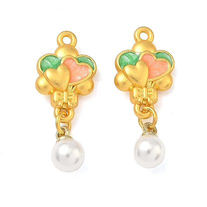 Сплав эмали с подвесками из пластиковых жемчужин, подвески из воздушных шаров