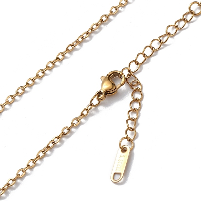 304 Stainless Steel Cable Chain Necklace for Men Women