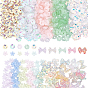 Resin & Plastic Cabochons, Nail Art Decoration, Flower & Bowknot