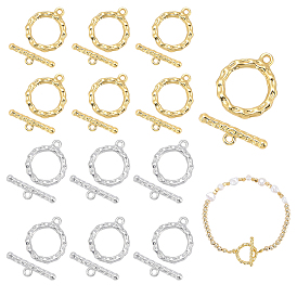 12шт. 2 цвета латунные застежки-тоглы